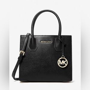 Mercer Medium Pebbled Leather Crossbody Bag